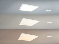 10 x 40w 4000k 60x60 smd led inbouw backlit panelen zwart frame - afbeelding 9 van  9