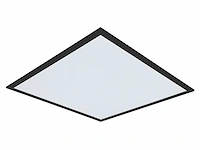 10 x 40w 4000k 60x60 smd led inbouw backlit panelen zwart frame - afbeelding 1 van  7