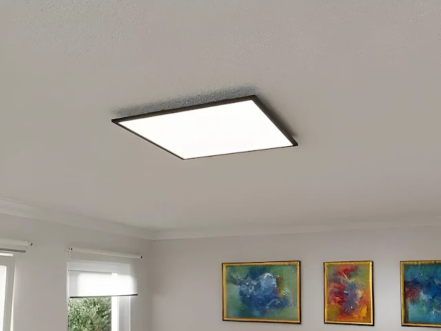 10 x 40w 4000k 60x60 smd led inbouw backlit panelen zwart frame - afbeelding 4 van  7