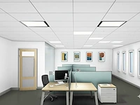 10 x 40w 4000k 60x60 smd led inbouw backlit panelen zwart frame - afbeelding 5 van  7