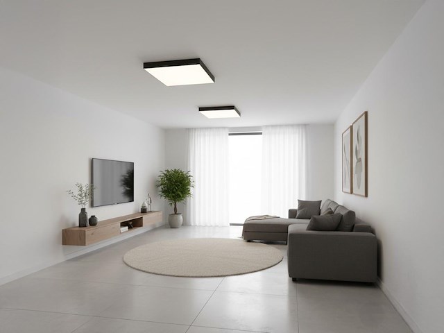 10 x 40w 4000k 60x60 smd led inbouw backlit panelen zwart frame - afbeelding 4 van  9