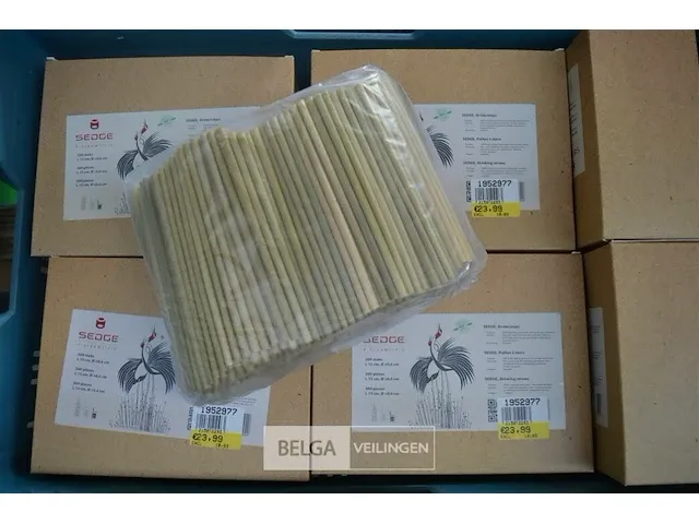 10 x 500 rietjes 20 cm sedge - afbeelding 1 van  5