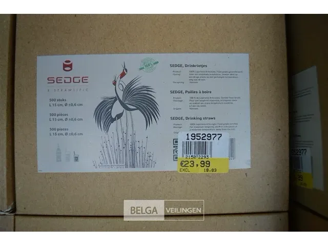 10 x 500 rietjes 20 cm sedge - afbeelding 4 van  5