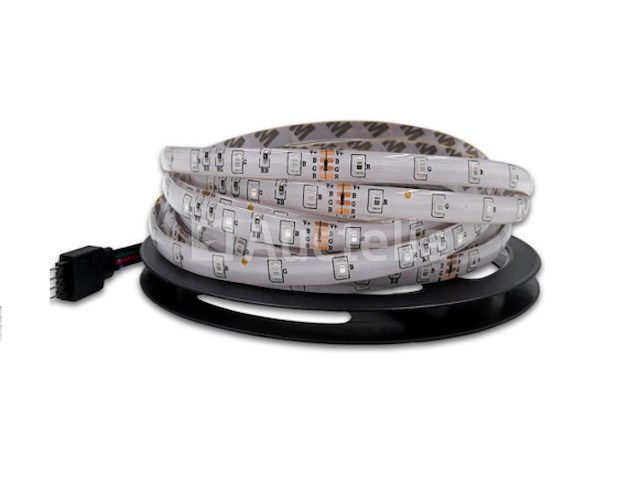 10 x 5m rgb led strip – complete kit met afstandsbediening en adapter – smd 5050 – 300 led - afbeelding 2 van  5