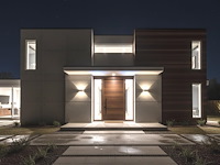 10 x 6w led ovaal wandlamp zes licht zand wit warm wit waterdicht - afbeelding 4 van  8