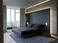 10 x bedlamp wandlamp gu10 armatuur cilinder wit en zwart draaibaar - afbeelding 2 van  4