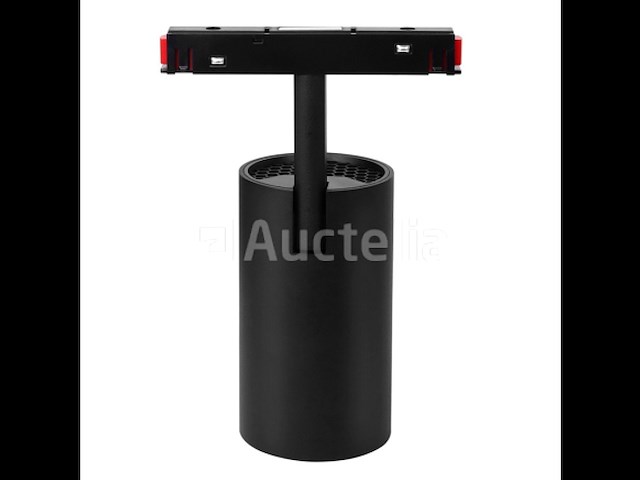 10 x bery led spot op magnetische rail 48v - 4000k neutraal wit -10w - zwart - afbeelding 1 van  6