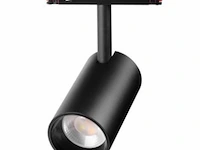 10 x bery led spot op magnetische rail 48v - 4000k neutraal wit -20w - zwart - afbeelding 1 van  5