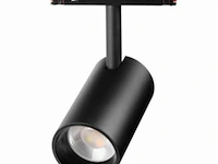 10 x bery led spot op magnetische rail 48v - 4000k neutraal wit -20w - zwart - afbeelding 1 van  6