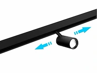 10 x bery led-spot voor magnetische rail 48v – 10w – zwart. - afbeelding 5 van  5