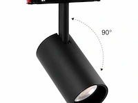 10 x bery led-spot voor magnetische rail 48v – 20w – zwart. - afbeelding 2 van  5