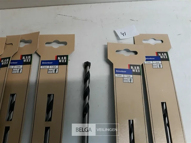 10 x betonboor 2 x 7mm + 8 x 9 mm - afbeelding 3 van  3