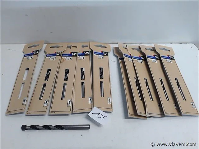 10 x betonboor 5 x 7mm + 5 x 9 mm - afbeelding 1 van  2
