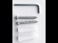 10 x bidirectioneel led wandlamp – 4w – 3500k – ip54 – zwart – sw-47-2 - afbeelding 2 van  3