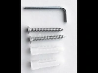 10 x bidirectionele led wandlamp – 8w – 3500k – ip54 – zwart – sw-47-4 - afbeelding 1 van  3