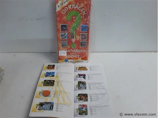 10 x boek 120 vragen over sport - afbeelding 1 van  2