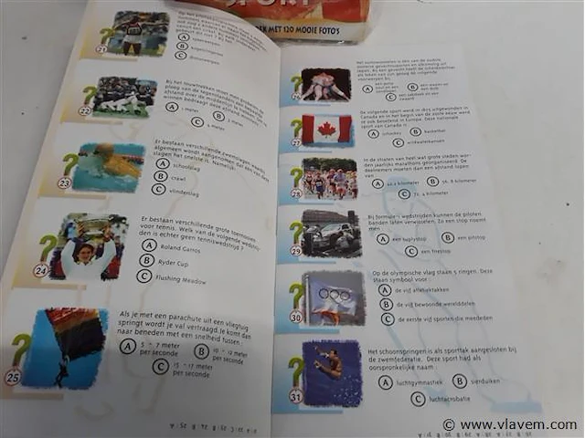 10 x boek 120 vragen over sport - afbeelding 2 van  2