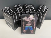10 x boxershort - macroman - neon - maat m - mix kleuren - afbeelding 1 van  3