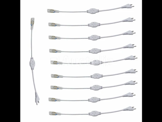 10 x connector led strip - neon - monochroom - afbeelding 1 van  4