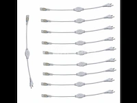 10 x connector led strip - neon - monochroom - afbeelding 1 van  4