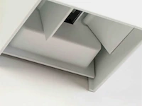 10 x cube tweerichtings led wandlampanc – 2x5w – 3500k neutraal wit – ip54 (sw-2312-2) - afbeelding 6 van  6