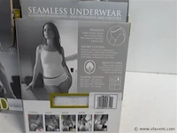 10 x damesonderbroek maat s wit/zwart - afbeelding 2 van  2