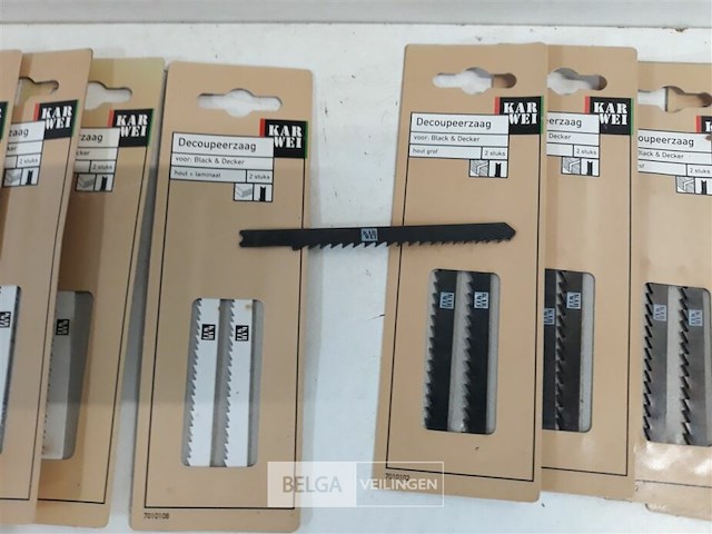 10 x decoupeer vervangzaag 2 stuks u-model 3 assorti - afbeelding 3 van  3