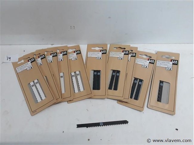 10 x decoupeer vervangzaagblad 2 stuks 2 assorti - afbeelding 1 van  2