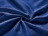 10 x dekbedovertrek sydney deluxe royal blue - 240x220 - afbeelding 2 van  2