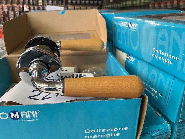 10 x deurklinken messing - afbeelding 3 van  5