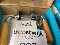 10 x deurklinken messing - afbeelding 5 van  5