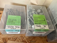 10 x dozen houtdraadbouten; nagels; blinde revetten - afbeelding 2 van  6