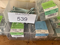 10 x dozen houtdraadbouten; nagels; blinde revetten - afbeelding 3 van  6