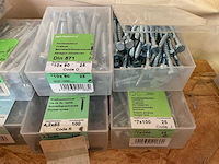 10 x dozen houtdraadbouten; nagels; blinde revetten - afbeelding 5 van  6