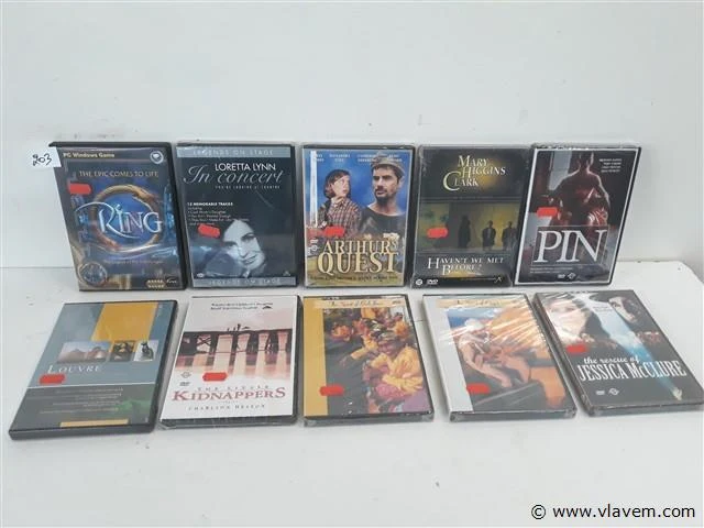 10 x dvd 10 verschillende - afbeelding 1 van  2