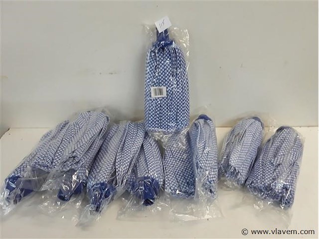 10 x dweilmop microvezel - afbeelding 1 van  2