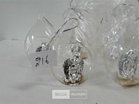 10 x engel in half open bal 10 cm - afbeelding 3 van  3