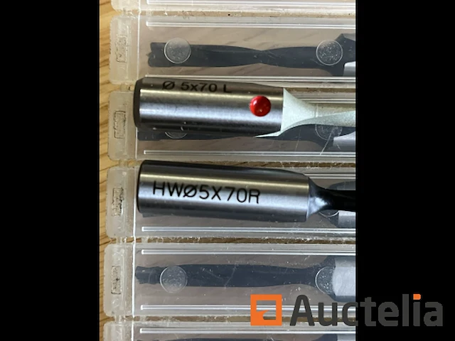 10 x forstner houtboor - afbeelding 1 van  2