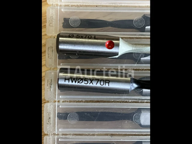 10 x forstner houtboor - afbeelding 1 van  2