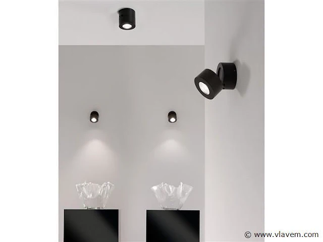 10 x gio kantelbare design spot zwart - afbeelding 5 van  10