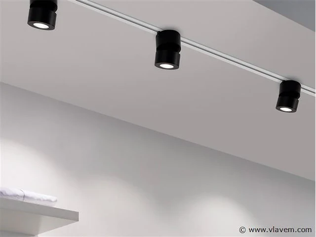10 x gio kantelbare design spot zwart - afbeelding 6 van  10
