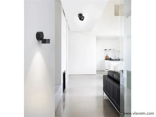 10 x gio kantelbare design spot zwart - afbeelding 8 van  10