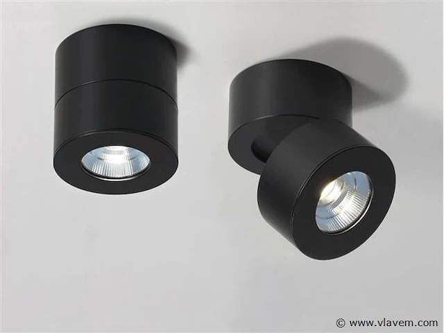 10 x gio kantelbare design spot zwart - afbeelding 9 van  10