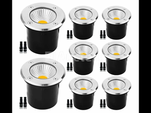 10 x grond inbouwspot 7w led (sgd-2803) - afbeelding 3 van  5