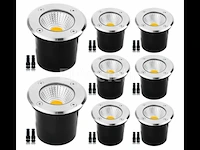 10 x grond inbouwspot 7w led (sgd-2803) - afbeelding 3 van  5