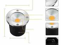 10 x grond inbouwspot 7w led (sgd-2803) - afbeelding 3 van  5