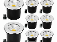 10 x grond inbouwspot 7w led (sgd-2803) - afbeelding 3 van  6