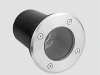 10 x grondspot ip65 - rond met gu10 fitting (sgd-02r) - afbeelding 1 van  4