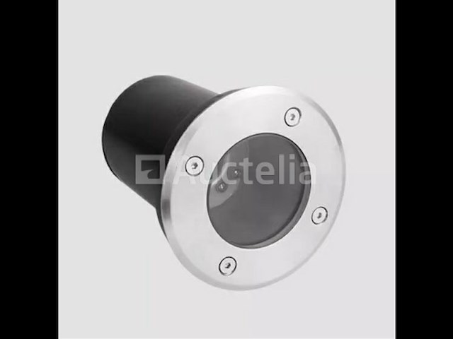 10 x grondspot rond gu10 – ip65 waterdicht – ø110 mm – metaal/pvc – buiten (sgd-02r) - afbeelding 4 van  4