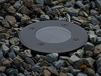 10 x gu10 grondspot rond zand zwart - afbeelding 4 van  6